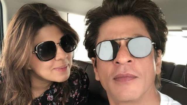 Pooja Dadlani and Shahrukh Khan