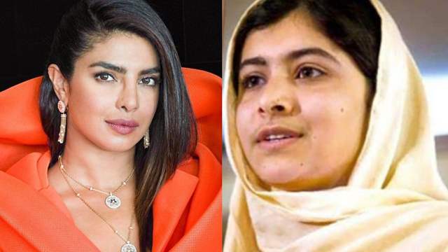 Priyanka Chopra and Malala Yousafzai