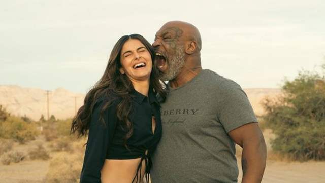 Ananya Panday and Mike Tyson