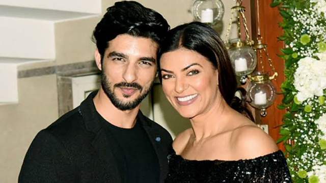 Rohman Shawl and Sushmita Sen