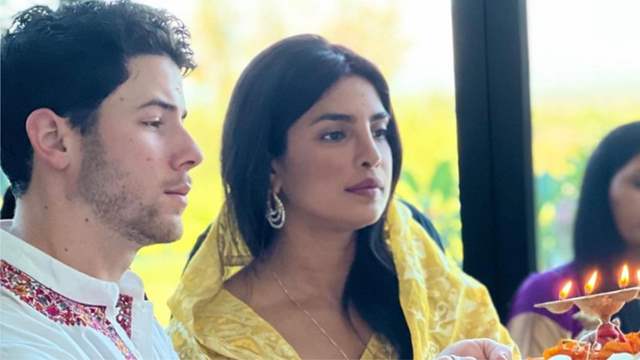 Priyanka Chopra and Nick Jonas