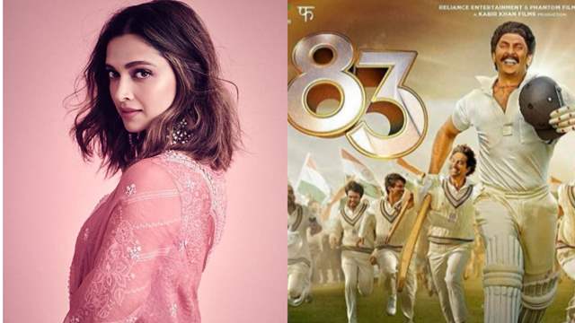 Deepika Padukone and 83's poster