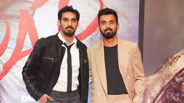 Ahan Shetty and KL Rahul