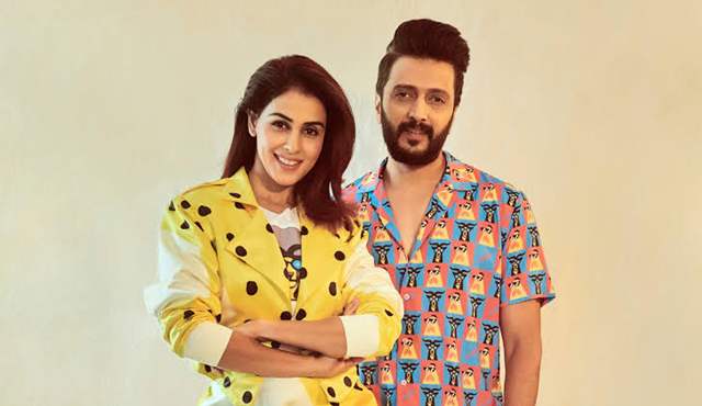 Genelia D'Souza and Riteish Deshmukh