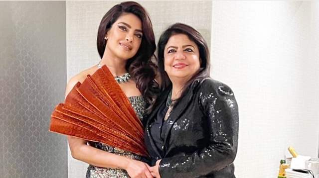 Priyanka Chopra and Madhu Chopra