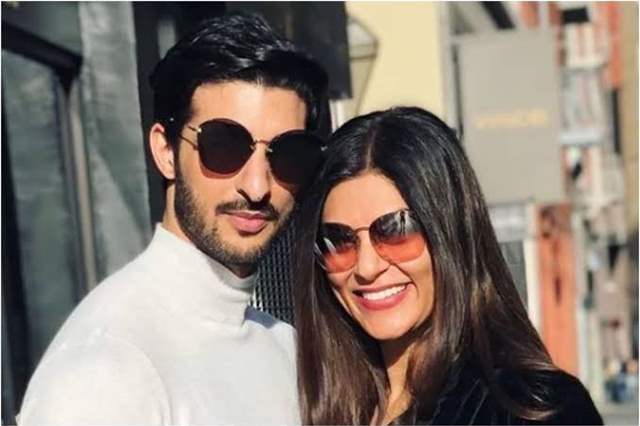 Sushmita Sen and Rohman Shawl