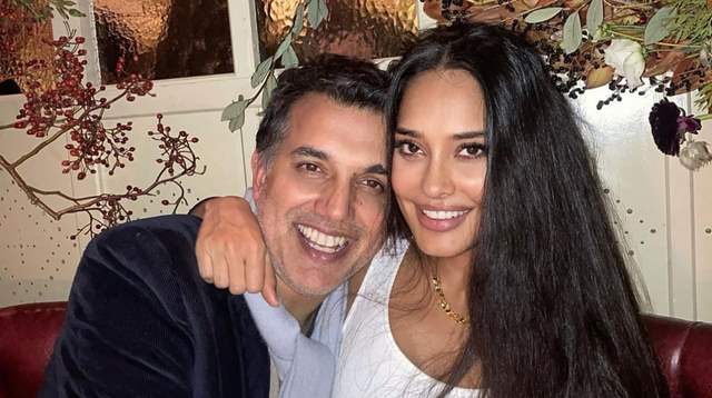 Lisa Haydon with her husband Dino