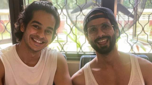 Shahid Kapoor and Ishaan Khattar