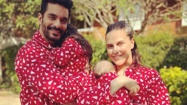 Neha Dhupia and Angad Bedi