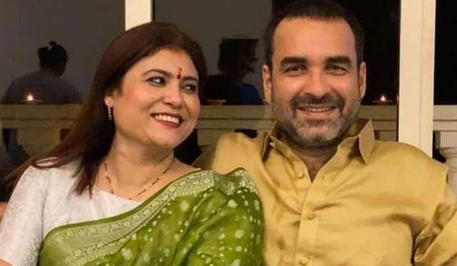 Pankaj Tripathi and wife Mridula