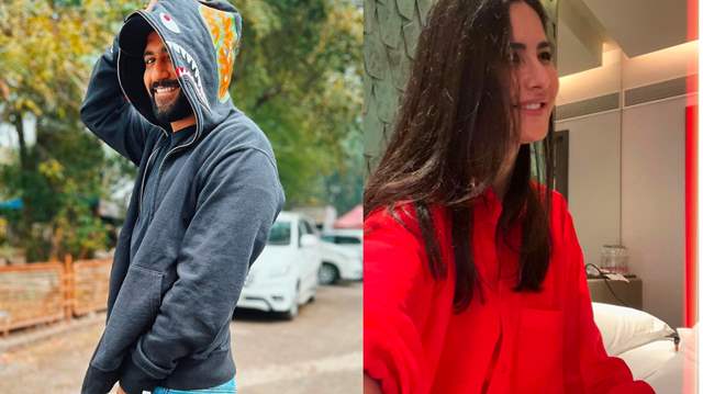 Vicky Kaushal and Katrina Kaif