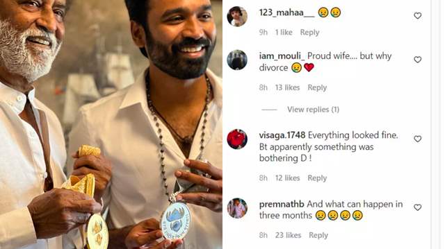 Fans comment on Aishwaryaa's post