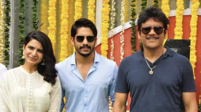 Samantha Ruth Prabhu, Naga Chaitanya and Nagarjuna