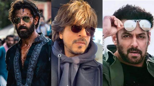 Hrithik Roshan, Shah Rukh Khan and Salman Khan