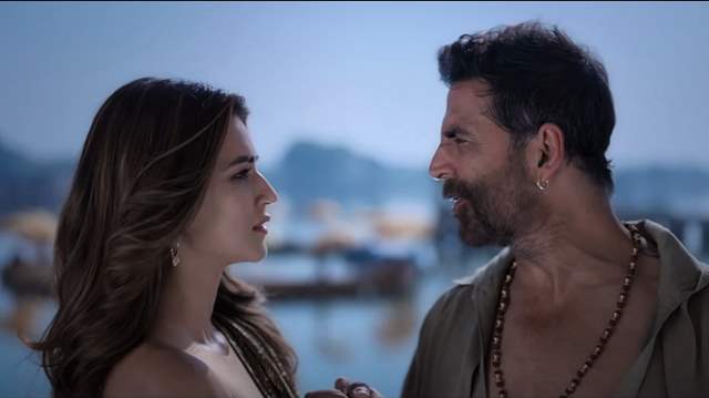 Kriti Sanon and Akshay Kumar