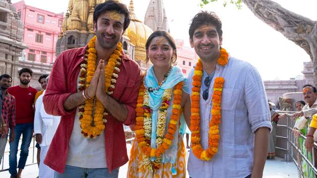 Ranbir Kapoor, Alia Bhatt and Ayan Mukerji