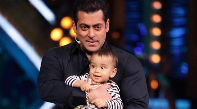 Salman Khan and Ahil Sharma