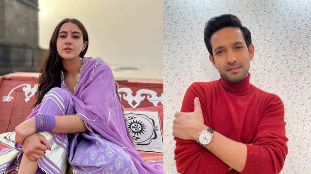 Sara Ali Khan and Vikrant Massey