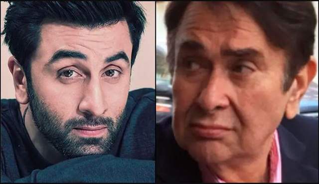 Randhir kapoor and Ranbir kapoor