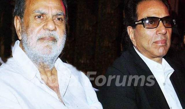 Dharmendra with his brother Ajit Singh Deol