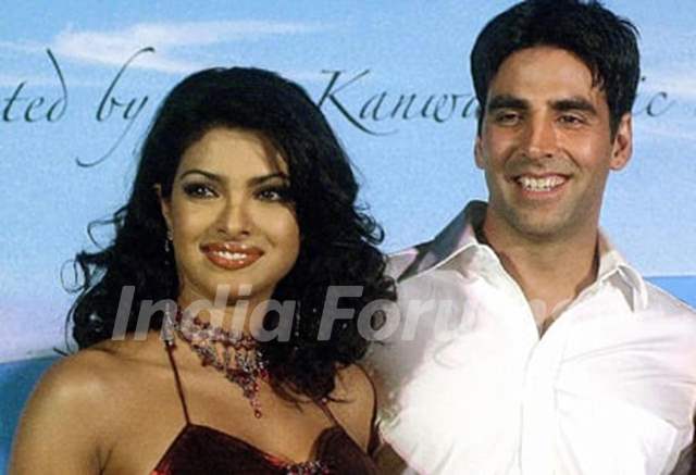 Akshay Kumar With His Ex-Girlfriend Priyanka