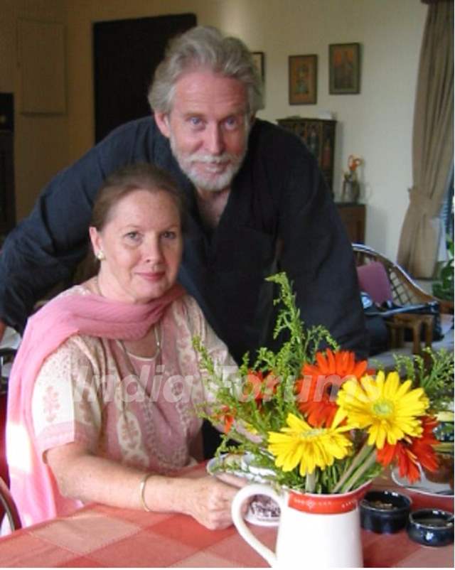 Tom Alter with his wife, Carol Evans