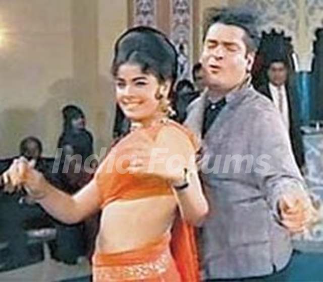 Shammi Kapoor With Mumtaz