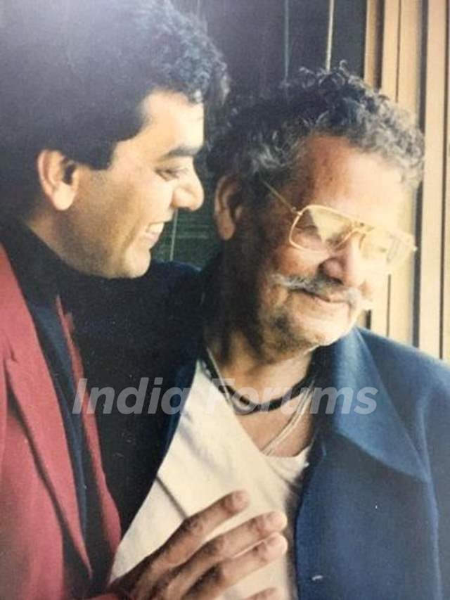 Ashutosh Rana With His Father