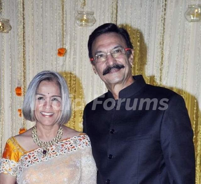 Suresh Oberoi With His Wife Yashodhara