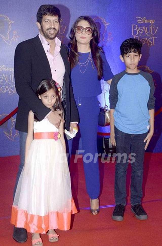 Kabir Khan with his family