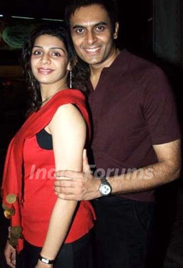 Vinay With His Wife