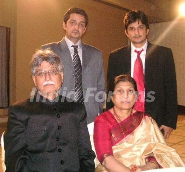 An old picture of Lubna Salim's parents and brothers