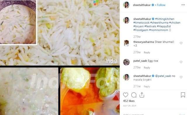 Sheetal Thakur's Instagram Post
