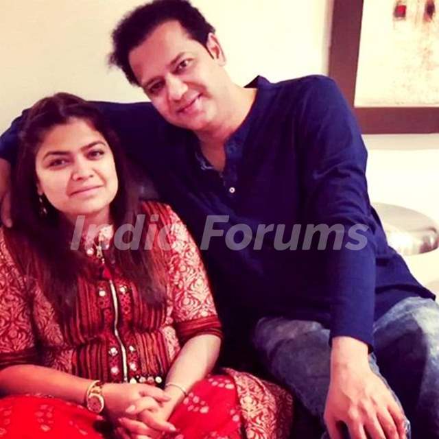 Rahul Mahajan with his sister Poonam Mahajan