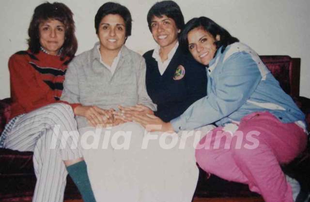 Kiran Bedi With Her Sisters