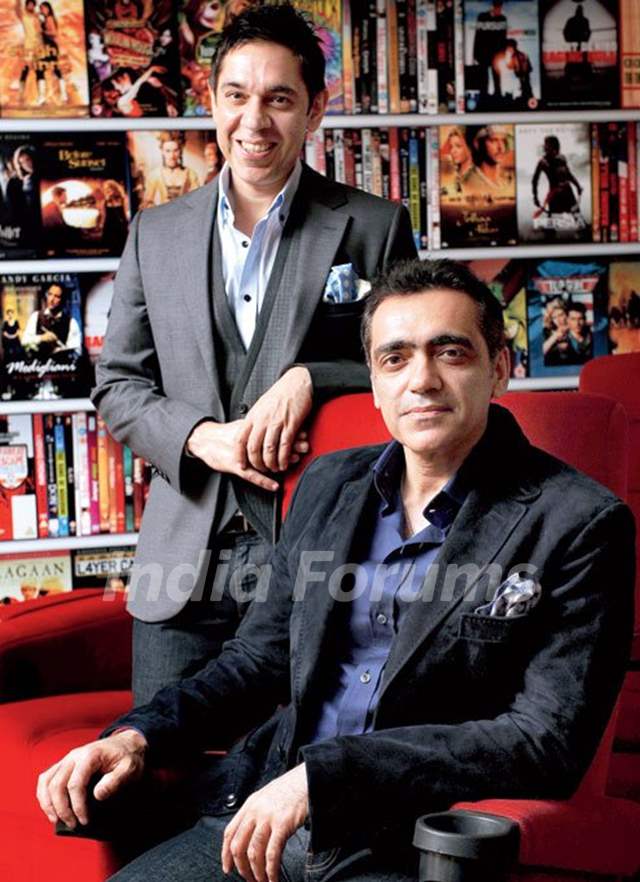 Ajay Bijli with his brother Sanjeev