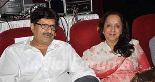 Anil Dhawan with his wife