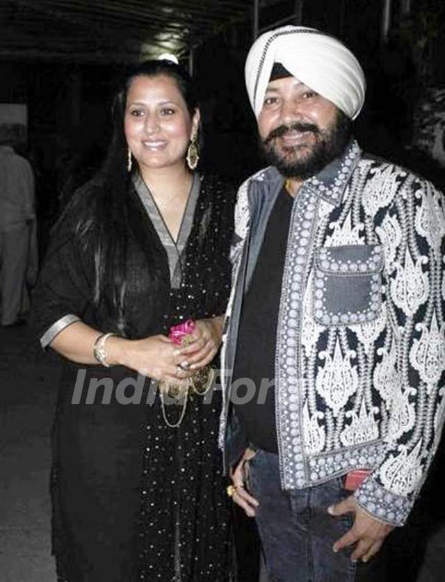 Daler Mehndi with his wife
