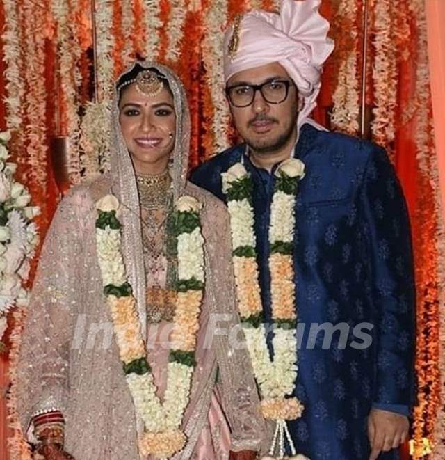 Dinesh Vijan with his wife
