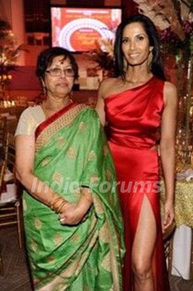 Padma Lakshmi with her Mother