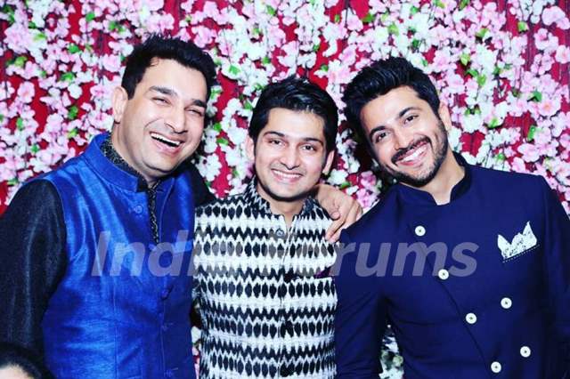 Dheeraj Dhooper with his brothers