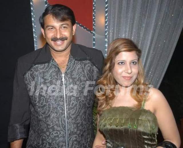Manoj Tiwari with his Ex-wife