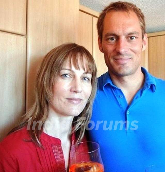Suzanne Bernert with her brother Philippe Bernert