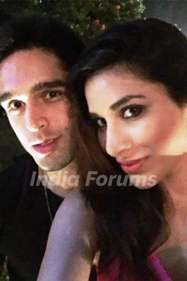 Siddharth Mallya with Sophie Chaudhary