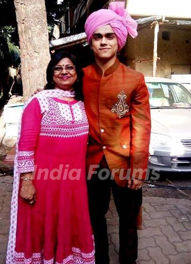 Rohan Shah with his mother Smita Shah