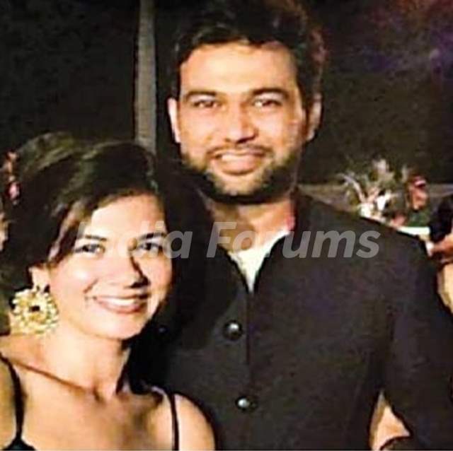 Ali Abbas Zafar with his girlfriend Leepakshi Ellwadi