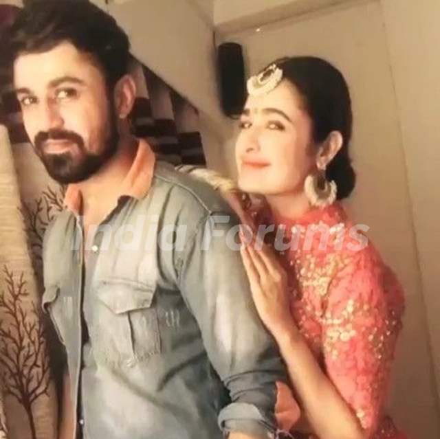 Yuvika Chaudhary with her Brother