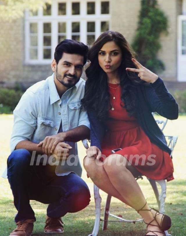 Gajendra Verma With His Girlfriend