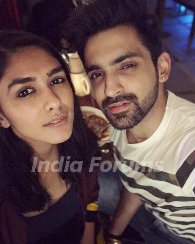 Arjit Taneja with Mrunal Thakur