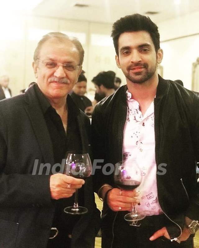 Arjit Taneja with his father